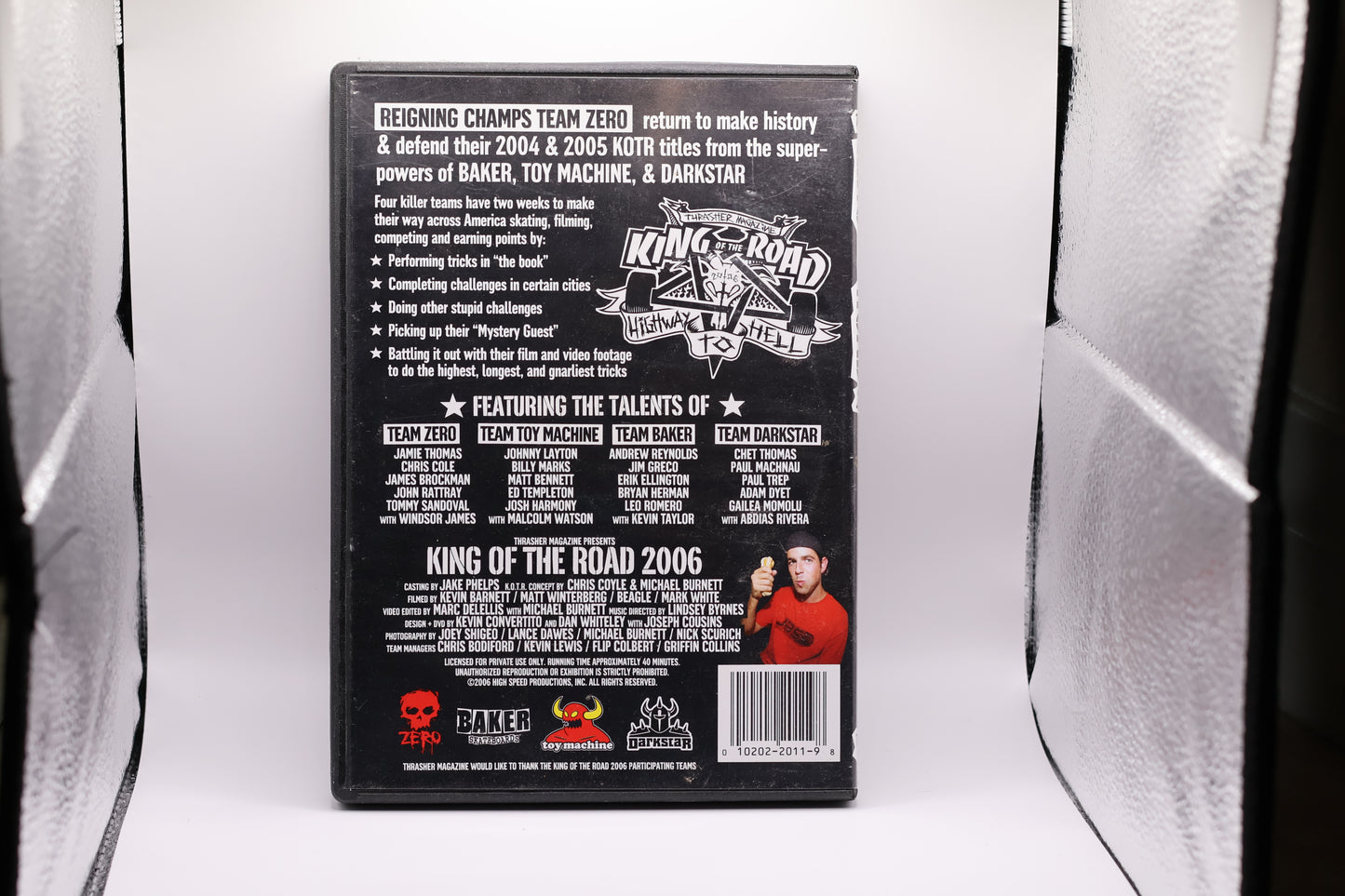 Thrasher KOTR 2006 DVD Out of Print Skateboarding Video Chris Cole Andrew Reynolds
