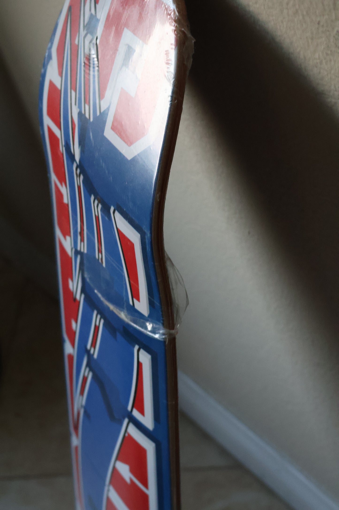 Shorty’s Skateboard Deck Classic Logo Blue/Red – 8.25" (2022 Reissue - Sealed)