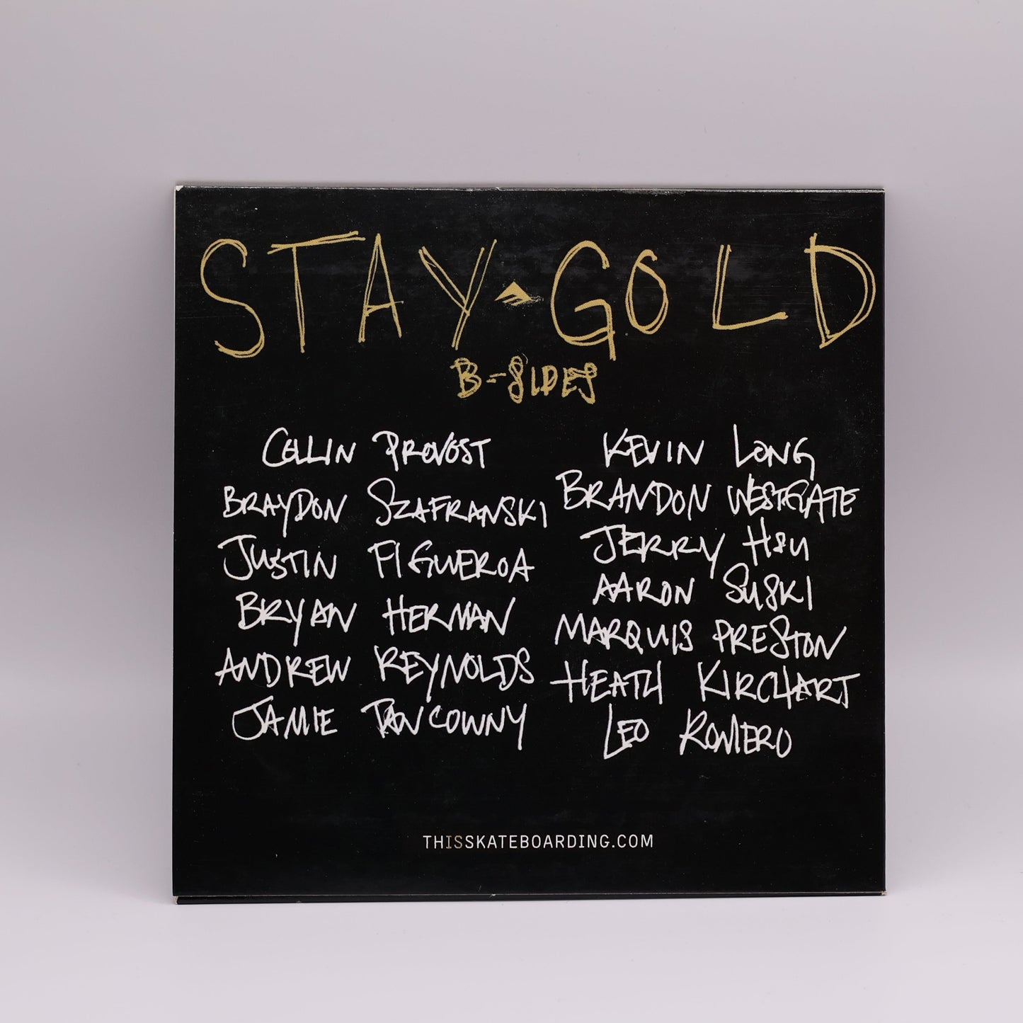 Emerica Stay Gold B-Sides DVD | Reynolds, Herman, Westgate, Romero | Rare Skateboarding DVD