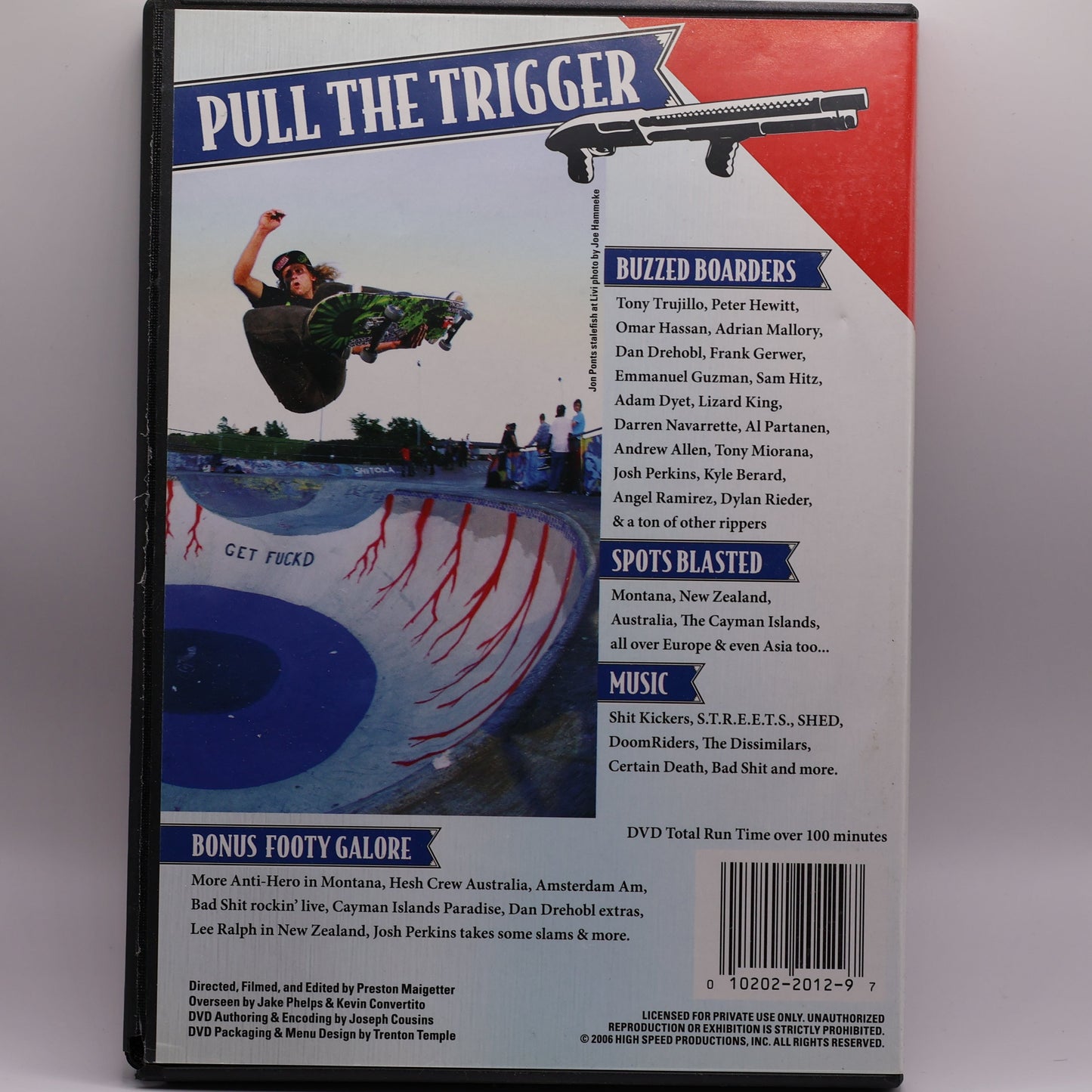Thrasher Shotgun DVD (2006) | Tony Trujillo Dylan Rieder | Rare Out-of-Print Skateboarding Video