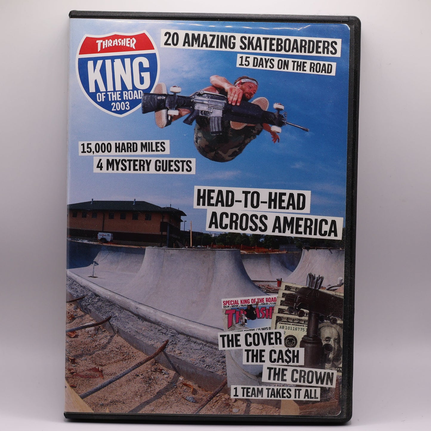 Thrasher Magazine King of the Road 2003 DVD | Original First Year KOTR | Rare Skateboarding DVD