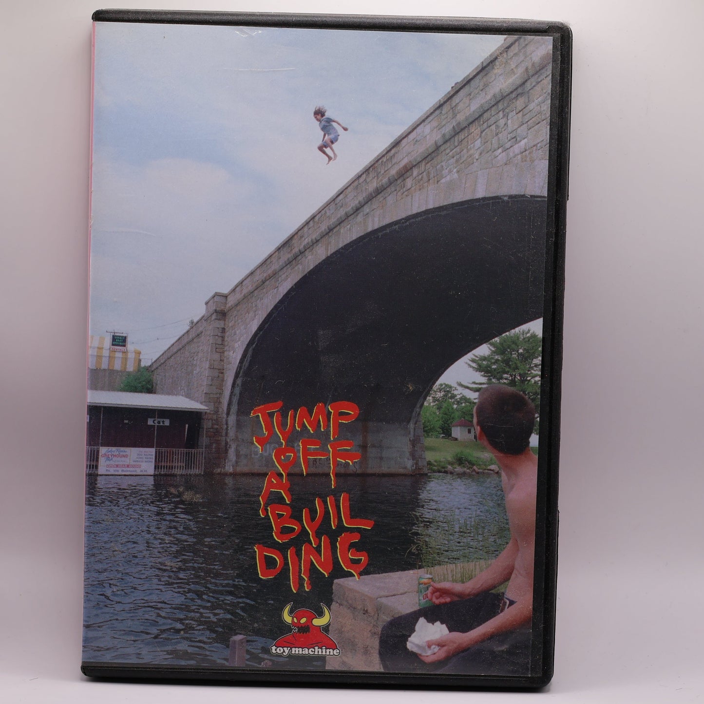 Toy Machine Jump Off A Building DVD (1998) Bam Margera Elissa Steamer Rare Skate Video
