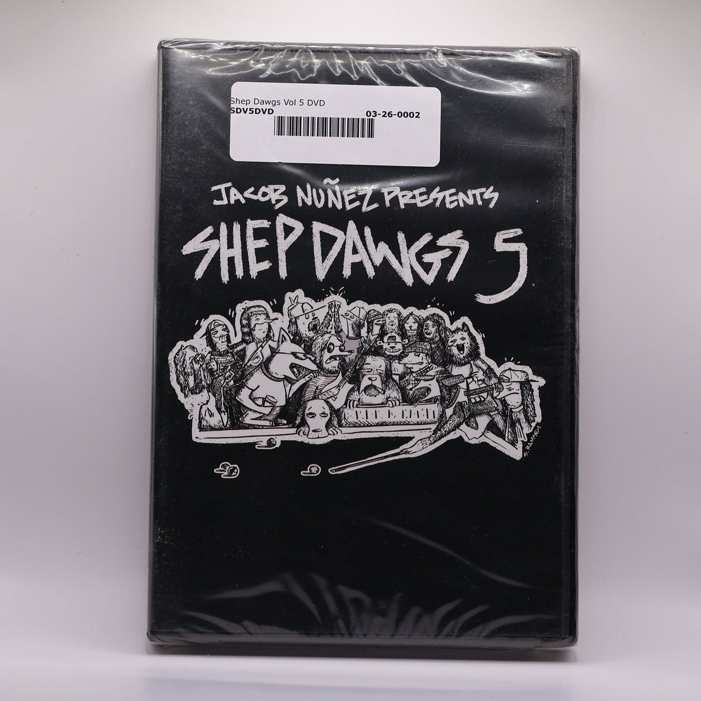 Shep Dawgs 5 DVD Sealed Rare Skateboarding Video Rowan Zorilla Riley Hawk Skate DVD