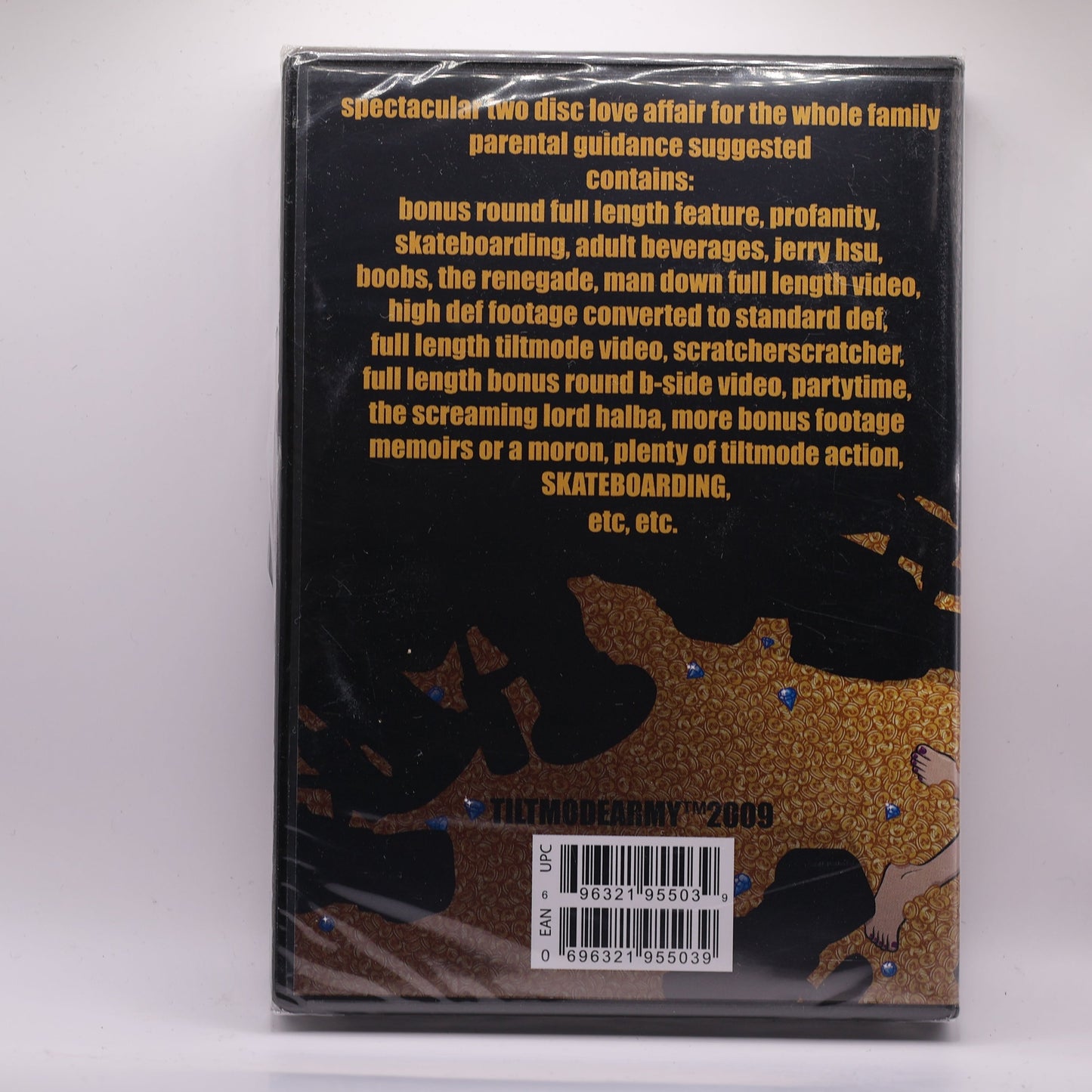 SEALED Tilt Mode Bonus Round DVD | Rare Out of Print Skateboarding Video | Factory Sealed