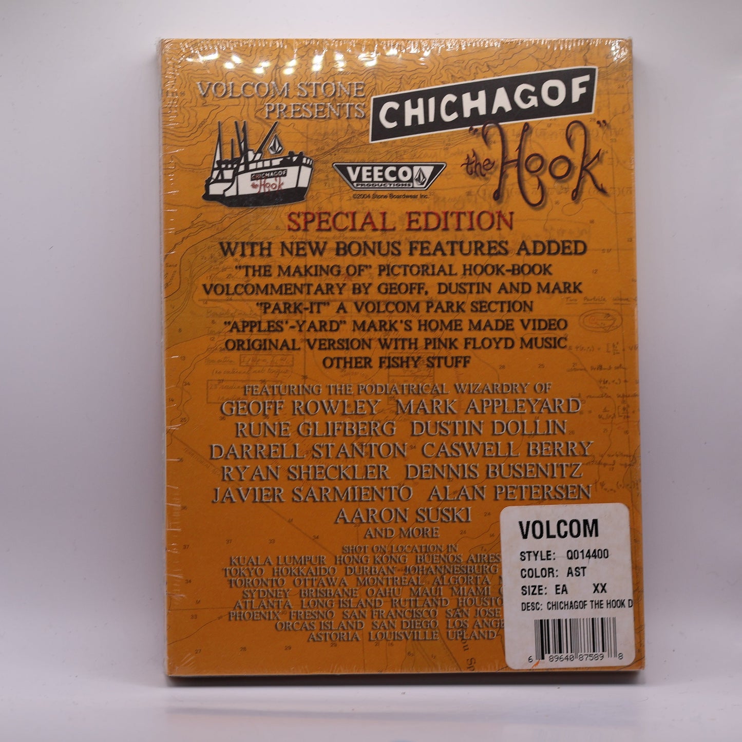 Volcom Chicagof DVD Sealed Rare Skateboarding Video Collectible Skate DVD