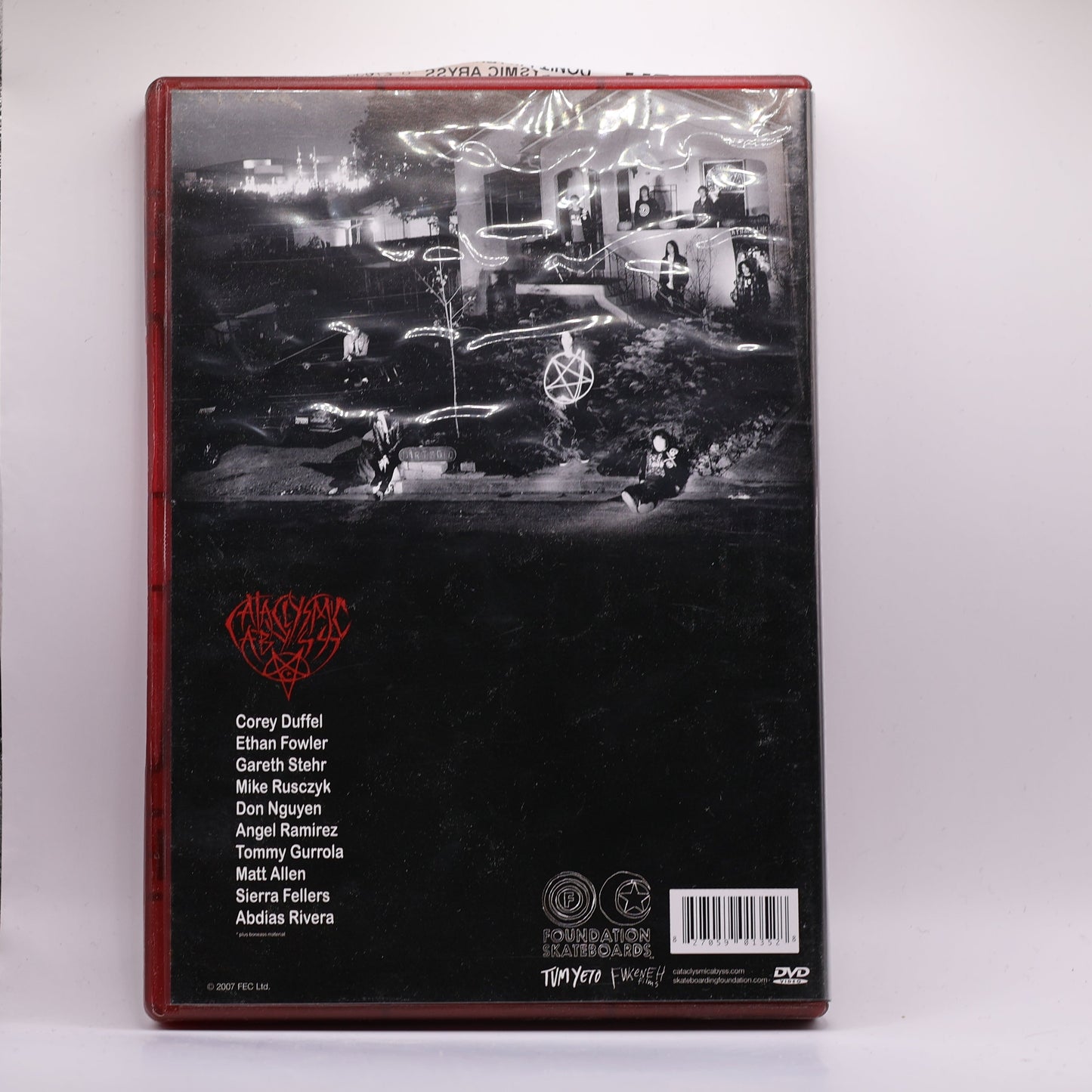 Foundation Cataclysmic Abyss DVD (2007) Corey Duffel Nuge Sierra Fellers Skate Video