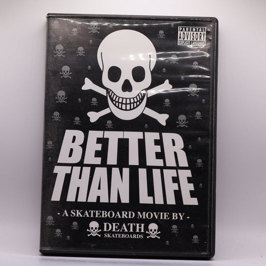 Death Skateboards - "Better Than Life" Rare UK Skate DVD (2007) Richie Jackson / Patrick Melcher