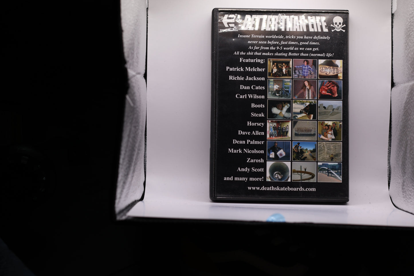 Death Skateboards - "Better Than Life" Rare UK Skate DVD (2007) Richie Jackson / Patrick Melcher