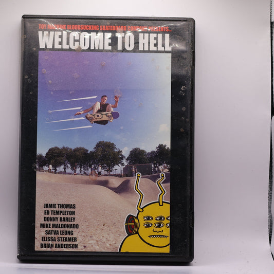 Toy Machine - "Welcome to Hell" Classic Skateboard DVD (Ed Templeton / Jamie Thomas)