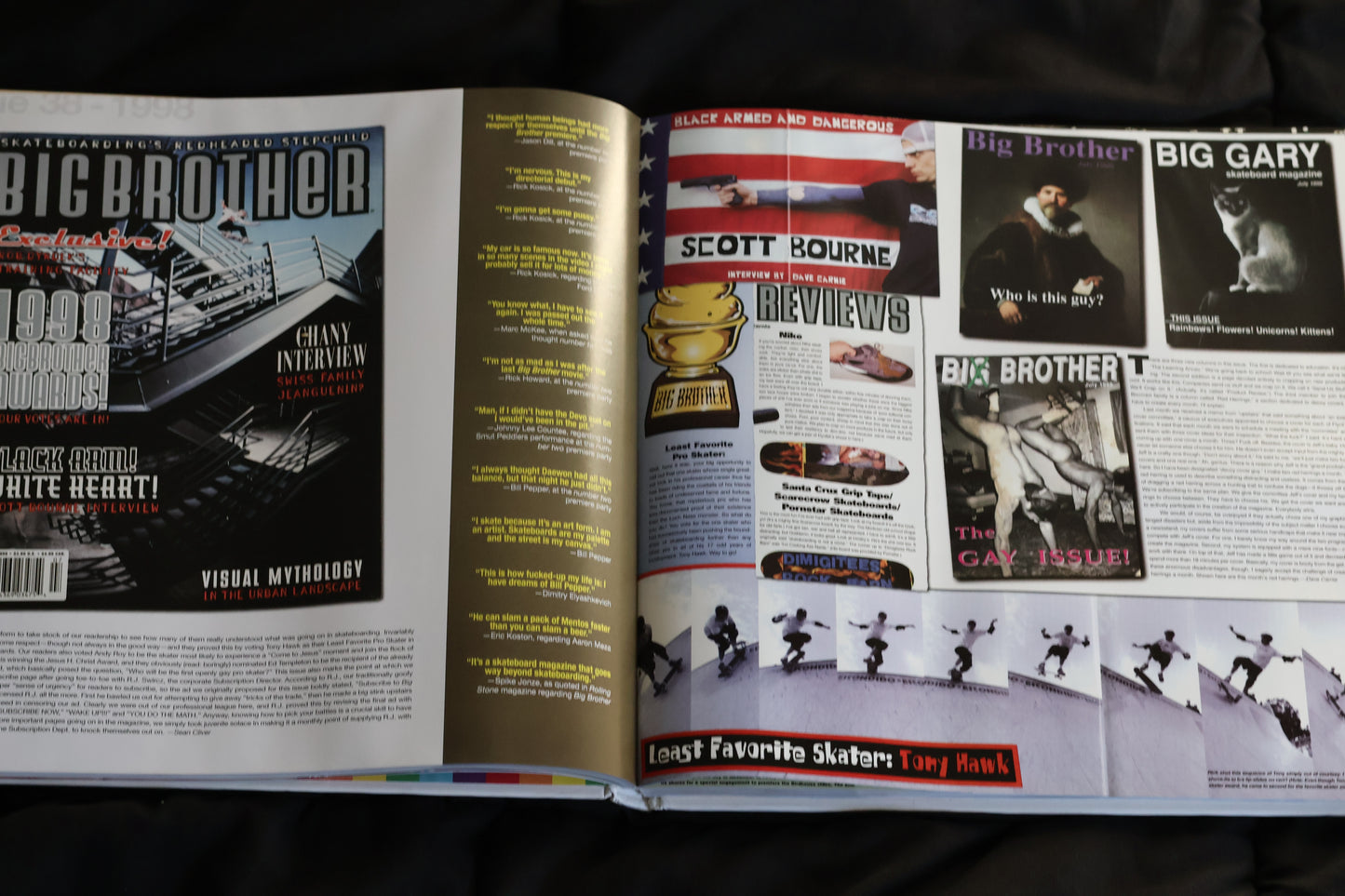 "Shit: The Big Brother Book" (2016) Rare Hardcover Skateboard History Book - Sean Cliver / Dave Carnie