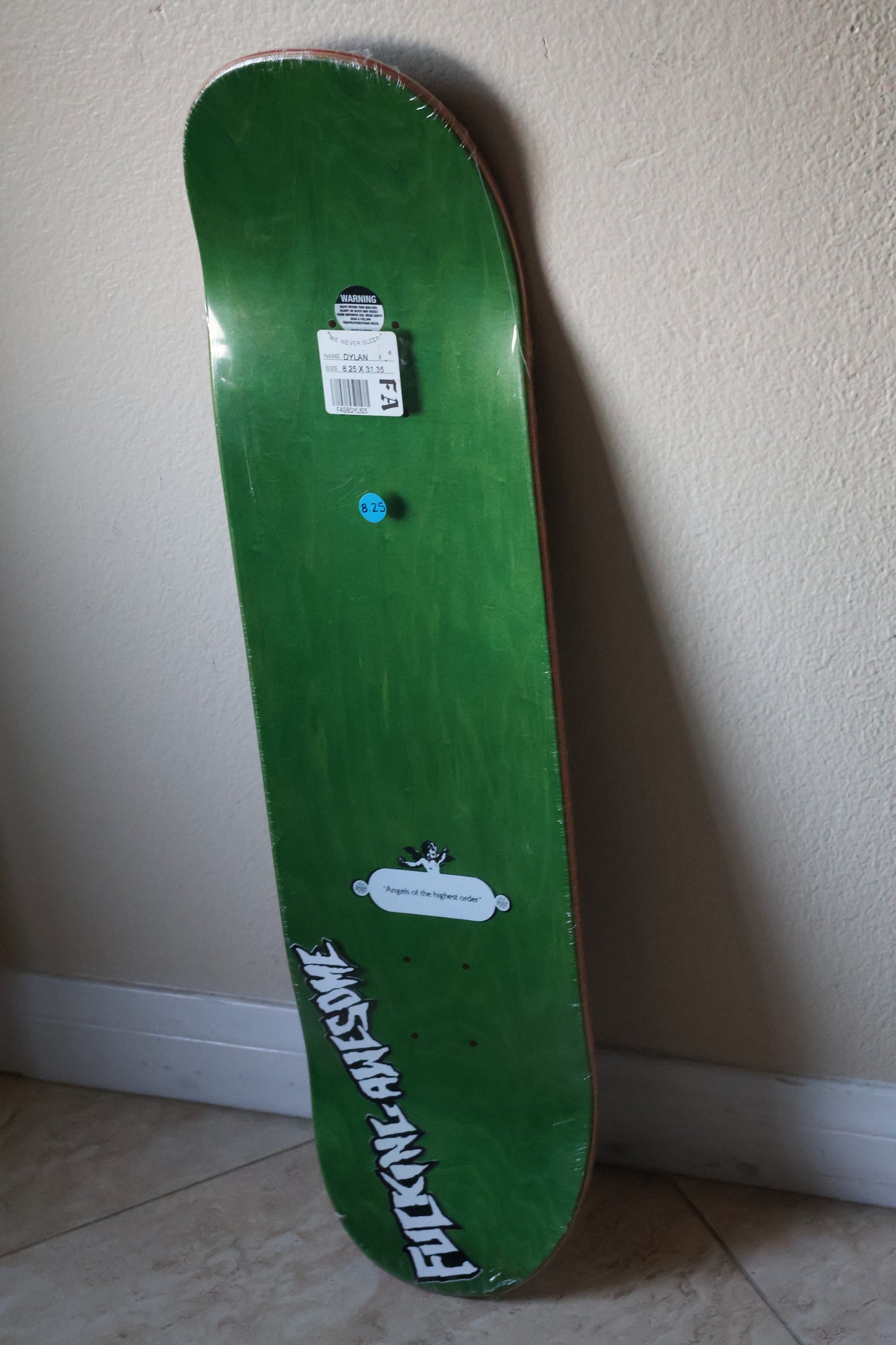 Fucking Awesome Dylan Rieder Collage Skateboard Deck – 8.25" (New/Sealed)